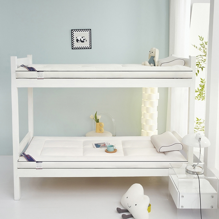 91家纺网 家纺一手货源 找家纺 恒科家纺 2025新款学生季床垫学生宿舍床褥子垫被软垫棉絮垫子 山峰白