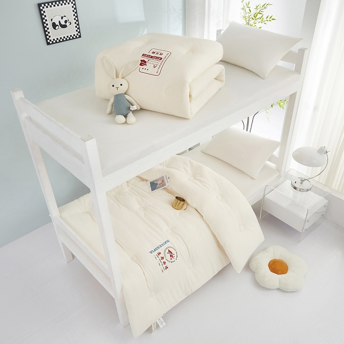 91家纺网 家纺一手货源 找家纺 恒科家纺 2025新款单品单被学生季大豆被春秋被四季被薄被冬被学生被子母被被子被芯夏被 山峰-逢考必过