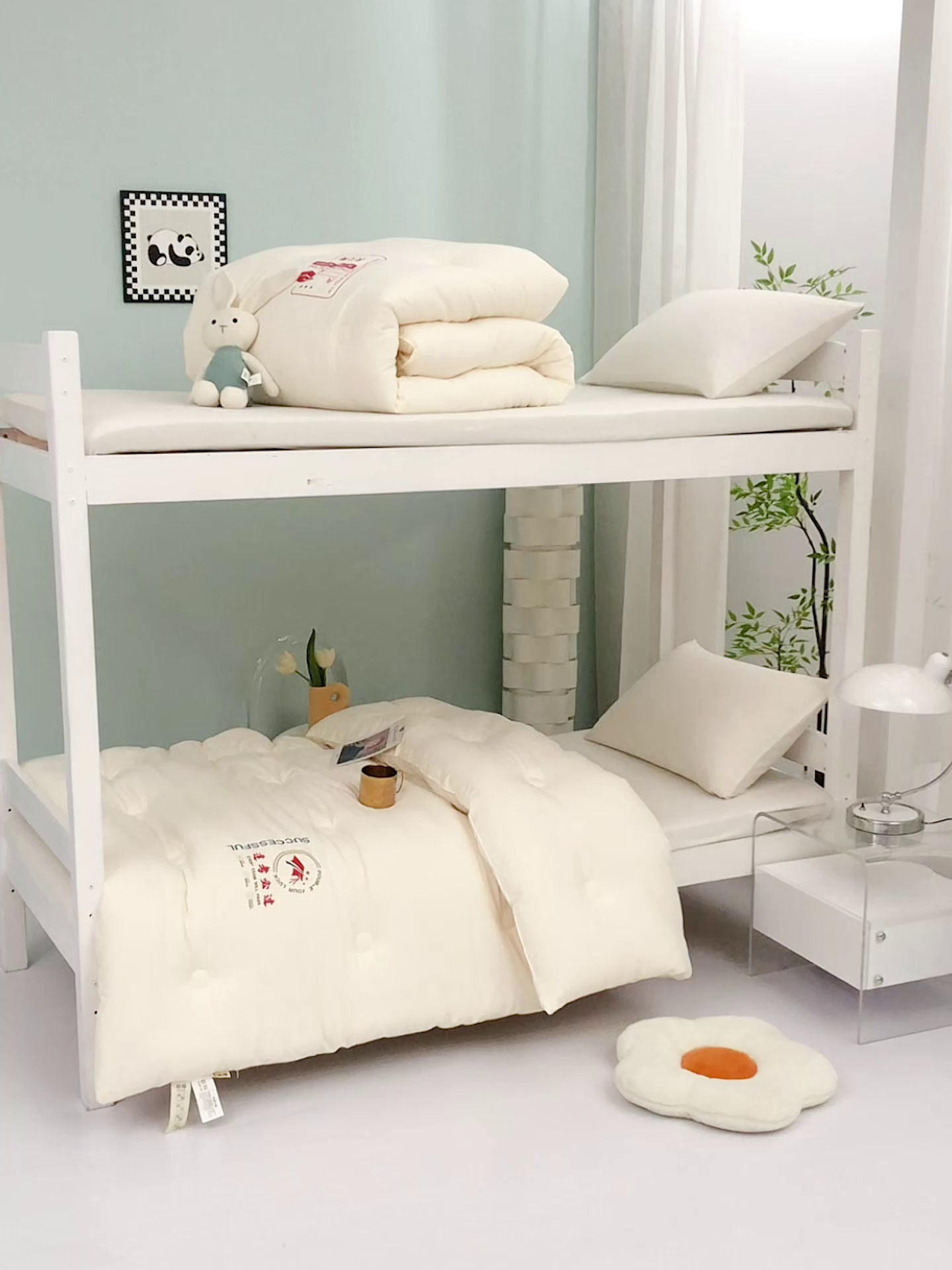 91家纺网 家纺一手货源 找家纺 恒科家纺 2025新款单品单被学生季大豆被春秋被四季被薄被冬被学生被子母被被子被芯夏被 山峰-逢考必过