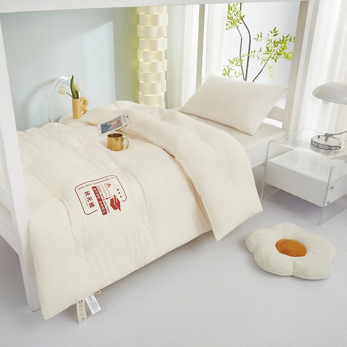 91家纺网 家纺一手货源 找家纺 恒科家纺 2025新款单品单被学生季大豆被春秋被四季被薄被冬被学生被子母被被子被芯夏被 山峰-金榜题名