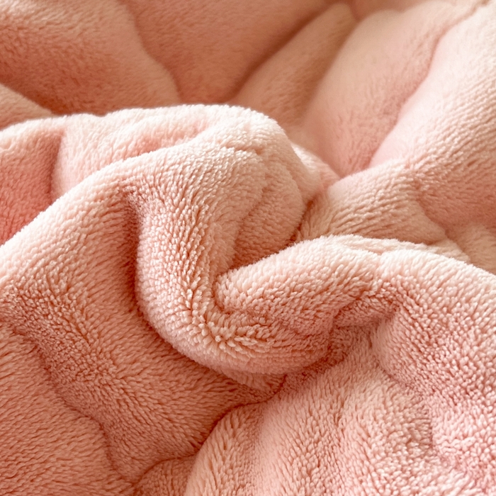 91家纺网 家纺一手货源 找家纺 川悦生活2025 新款A类印花牛奶绒床垫加厚绒保暖床护垫 吉木-甜心