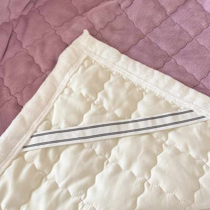 91家纺网 家纺一手货源 找家纺 川悦生活2025 新款A类印花牛奶绒床垫加厚绒保暖床护垫 吉木-香芋