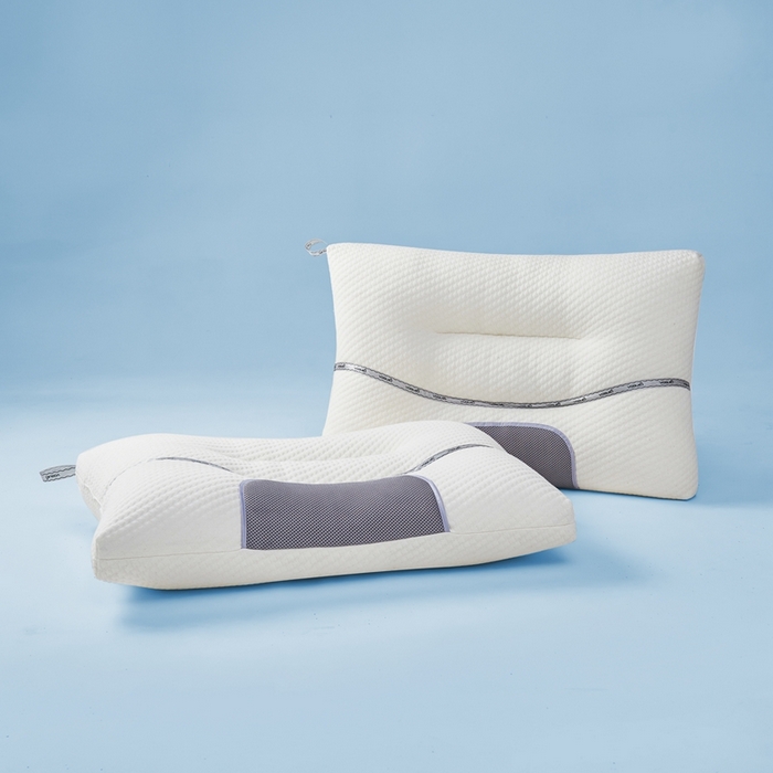 91家纺网 家纺一手货源 找家纺 （总）斯尔顿 2025款学生款针织棉高回弹羽丝枕