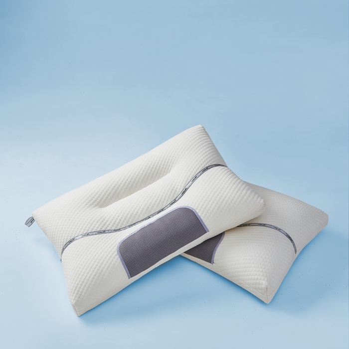 91家纺网 家纺一手货源 找家纺 （总）斯尔顿 2025款学生款针织棉高回弹羽丝枕