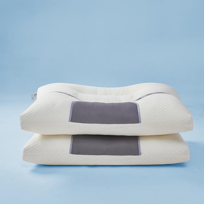 91家纺网 家纺一手货源 找家纺 （总）斯尔顿 2025款学生款针织棉高回弹羽丝枕