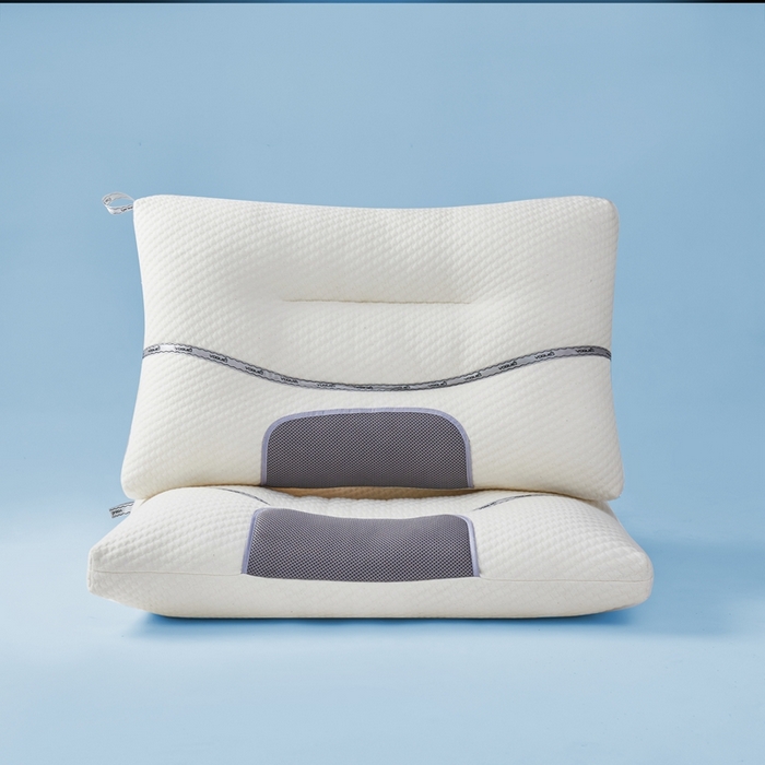 91家纺网 家纺一手货源 找家纺 （总）斯尔顿 2025款学生款针织棉高回弹羽丝枕