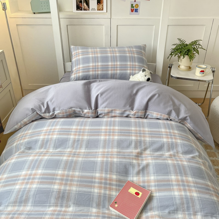 91家纺网 家纺一手货源 找家纺 （总）ab家纺  2025新款40支A类水洗棉学生三件套