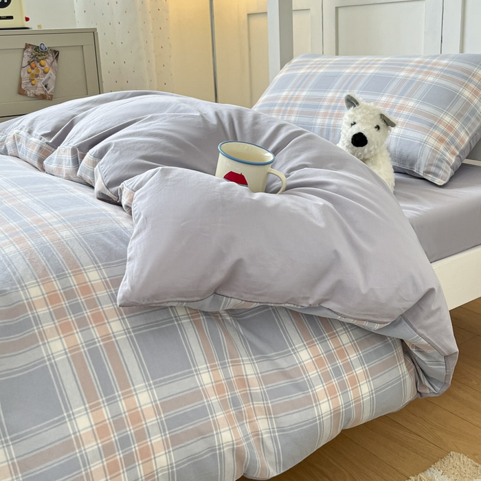 91家纺网 家纺一手货源 找家纺 （总）ab家纺  2025新款40支A类水洗棉学生三件套