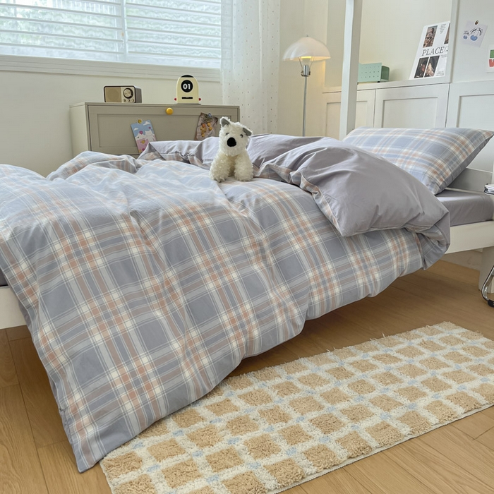 91家纺网 家纺一手货源 找家纺 （总）ab家纺  2025新款40支A类水洗棉学生三件套