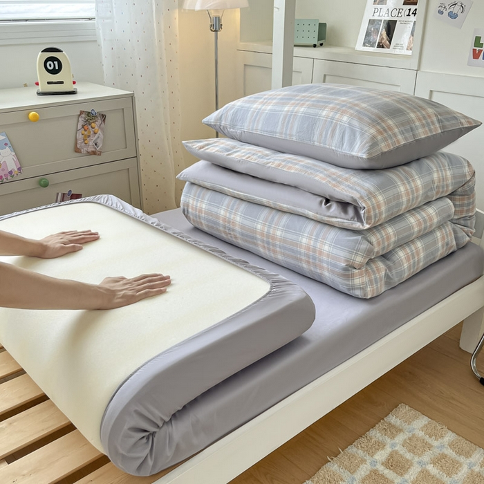 91家纺网 家纺一手货源 找家纺 （总）ab家纺  2025新款40支A类水洗棉学生三件套