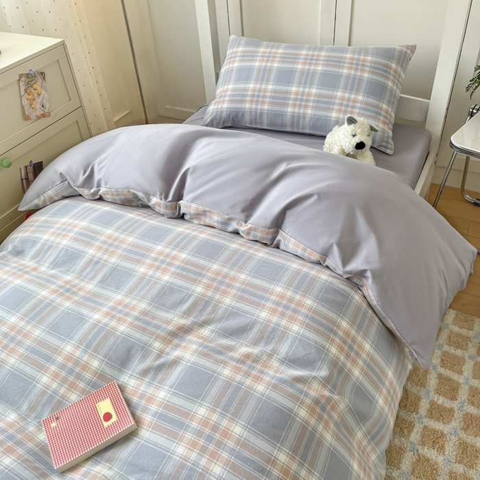 91家纺网 家纺一手货源 找家纺 （总）ab家纺  2025新款40支A类水洗棉学生三件套