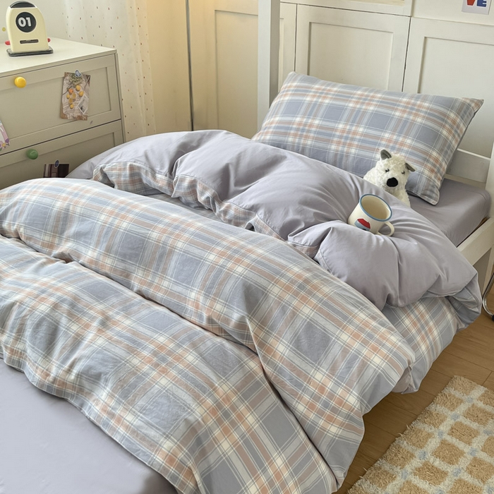 91家纺网 家纺一手货源 找家纺 （总）ab家纺  2025新款40支A类水洗棉学生三件套