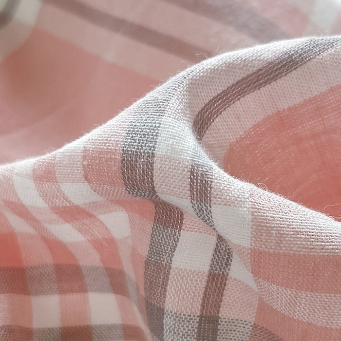 91家纺网 家纺一手货源 找家纺 ab家纺  2025新款40支A类水洗棉学生三件套 富士格-粉