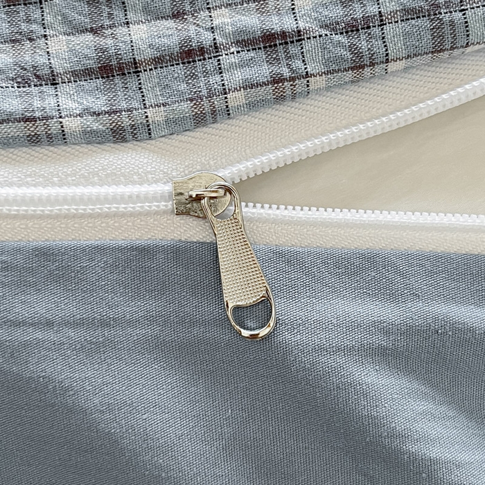 91家纺网 家纺一手货源 找家纺 ab家纺  2025新款40支A类水洗棉学生三件套 若兮-兰