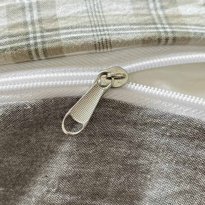 91家纺网 家纺一手货源 找家纺 ab家纺  2025新款40支A类水洗棉学生三件套 芷安绿