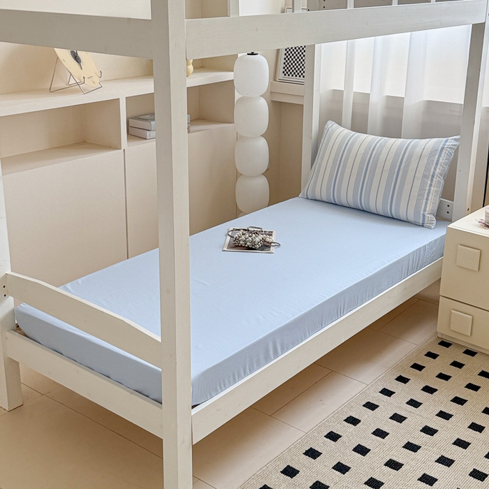 91家纺网 家纺一手货源 找家纺 呗旺鹿 2025新款12868全棉纯棉学生床三件套四件套 比格兰