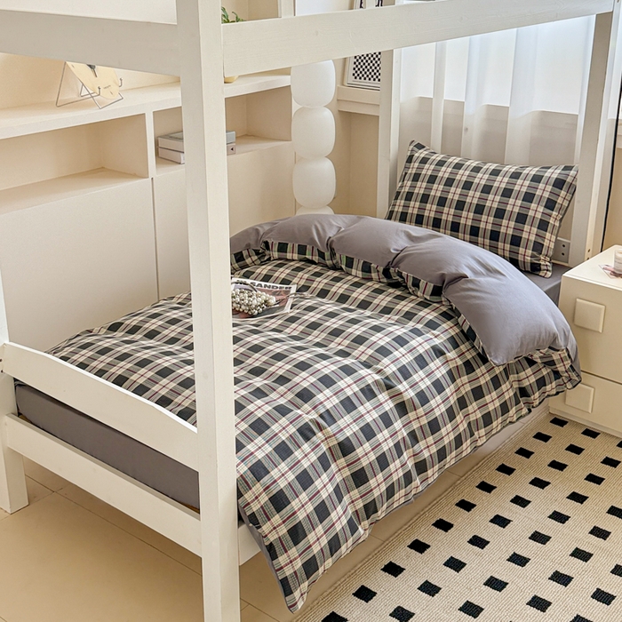 呗旺鹿 2025新款12868全棉纯棉学生床三件套四件套 伯拉德