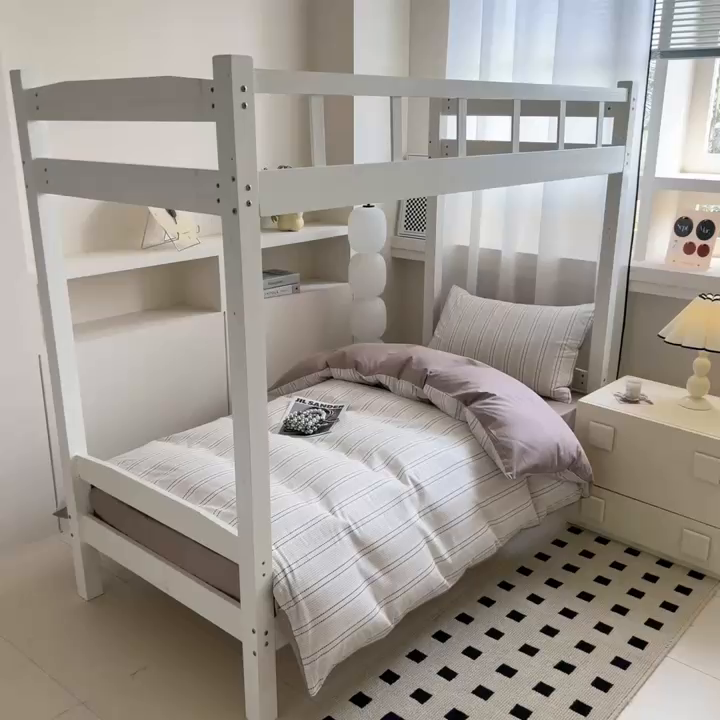 91家纺网 家纺一手货源 找家纺 呗旺鹿 2025新款12868全棉纯棉学生床三件套四件套 西塔茶