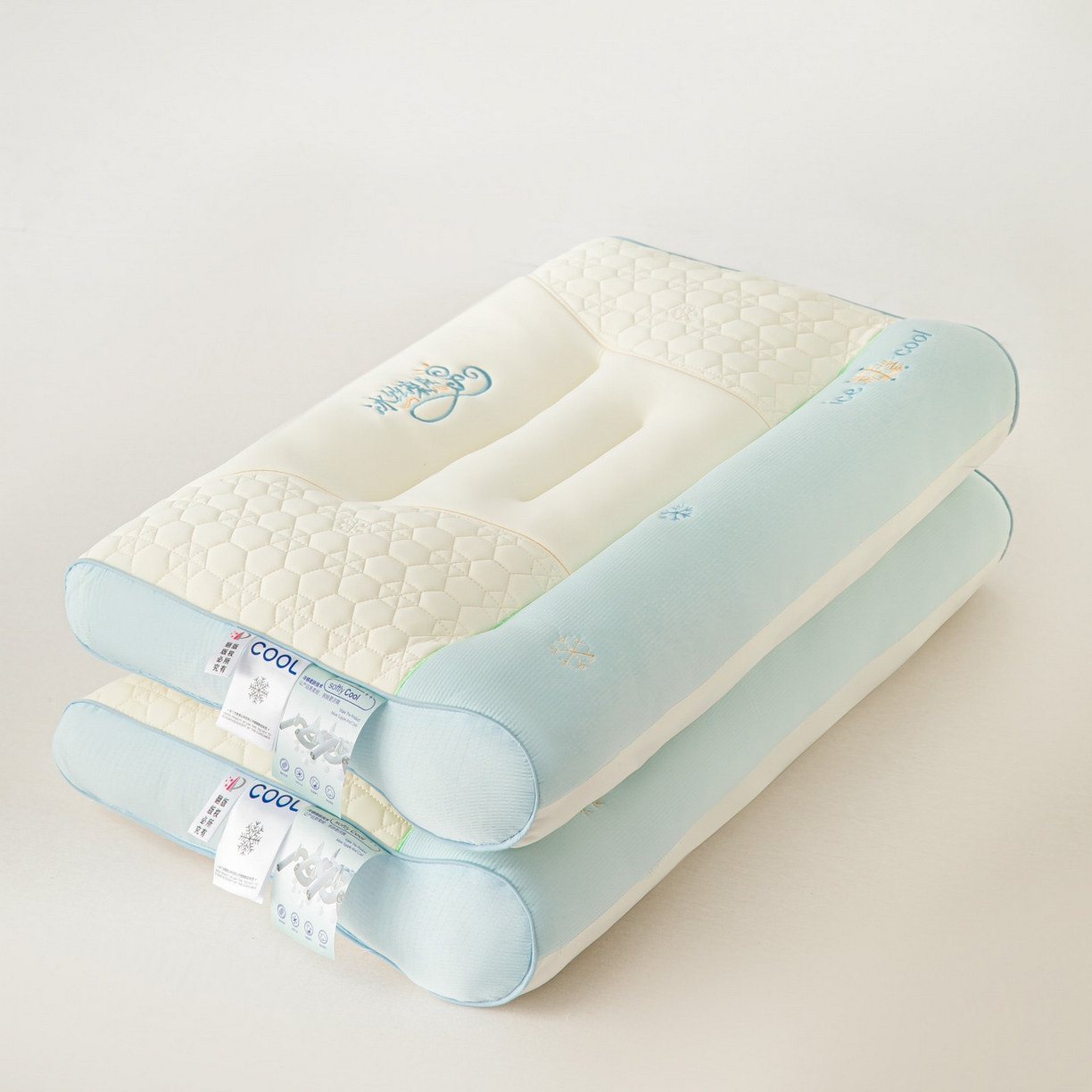 91家纺网 家纺一手货源 找家纺 （总）梵希良品家纺 2025新款冰丝牵引枕枕头枕芯