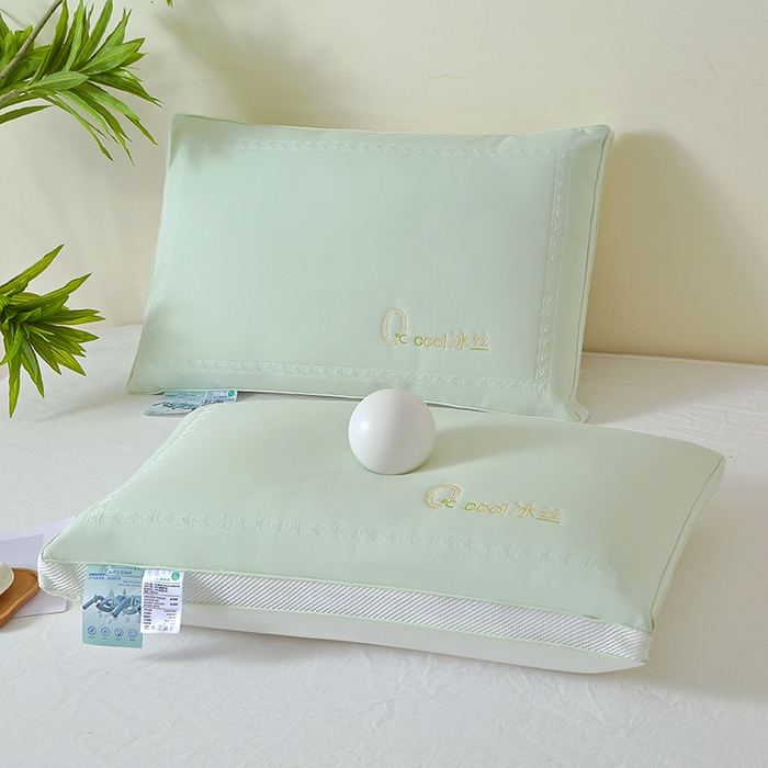 91家纺网 家纺一手货源 找家纺 （总）梵希良品家纺 2024新款亲肤柔软凉感冰丝枕枕头枕芯