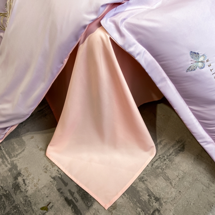 91家纺网 家纺一手货源 找家纺 大麦乐田 2025工艺款立体花绣花四件套-镜花水月 镜花水月紫