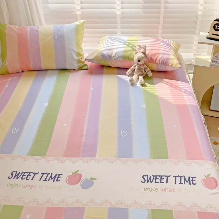 91家纺网 家纺一手货源 找家纺 （总）极梦家纺（支持定制） 2025新款印花磨毛单床裙三件套（总链接一）