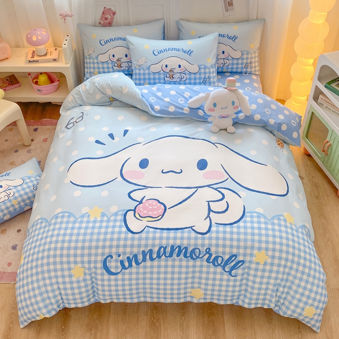 91家纺网 家纺一手货源 找家纺 （总）博雅 2025春夏新款全棉纯棉三丽欧新款大板四件套