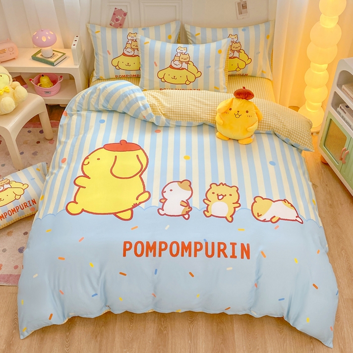 91家纺网 家纺一手货源 找家纺 （总）博雅 2025春夏新款全棉纯棉三丽欧新款大板四件套