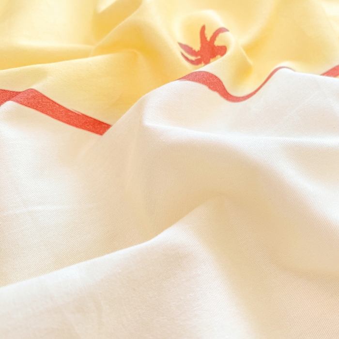 91家纺网 家纺一手货源 找家纺 博雅 2025春夏新款全棉纯棉三丽欧新款大板四件套 全棉大版（口袋枕）气球布丁狗