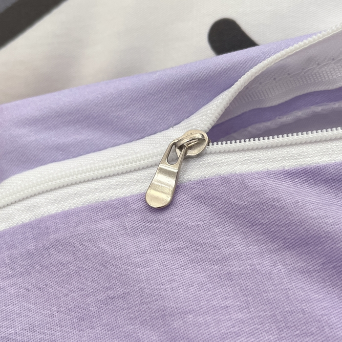 91家纺网 家纺一手货源 找家纺 博雅 2025春夏新款全棉纯棉三丽欧新款大板四件套 全棉大版（口袋枕）快乐库洛米