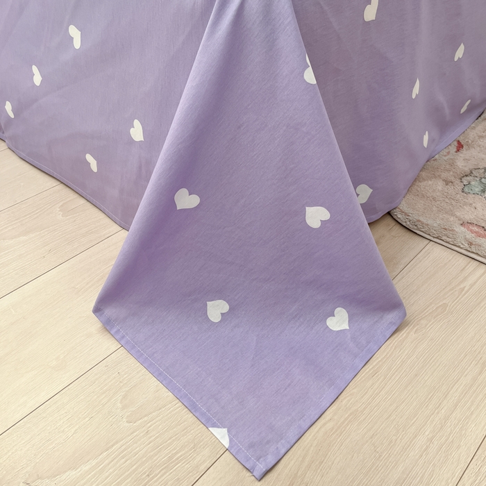 91家纺网 家纺一手货源 找家纺 博雅 2025春夏新款全棉纯棉三丽欧新款大板四件套 全棉大版（信封枕）气球库洛米