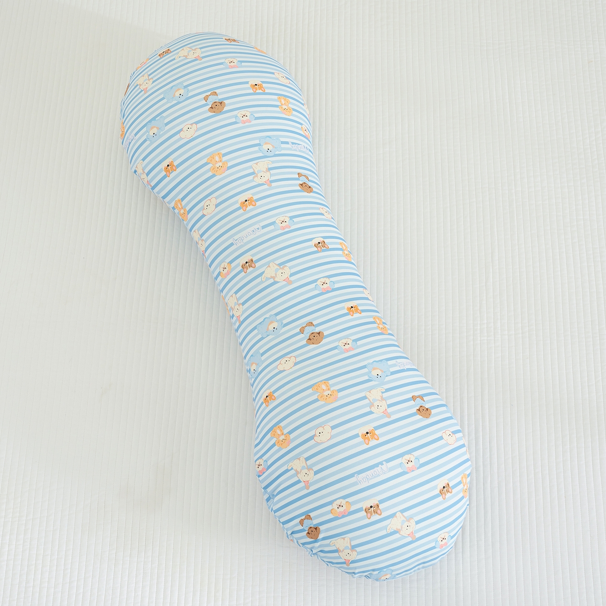 91家纺网 家纺一手货源 找家纺 乐坊 2025新款冰皮骨头睡觉抱枕 冰皮小狗 40x110x20cm/只