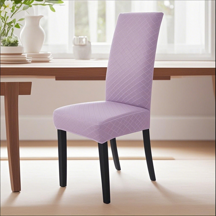 91家纺网 家纺一手货源 找家纺 （总）壹零特色家纺 菱形格一体办公室椅套 转椅椅套子 通用餐桌椅子套