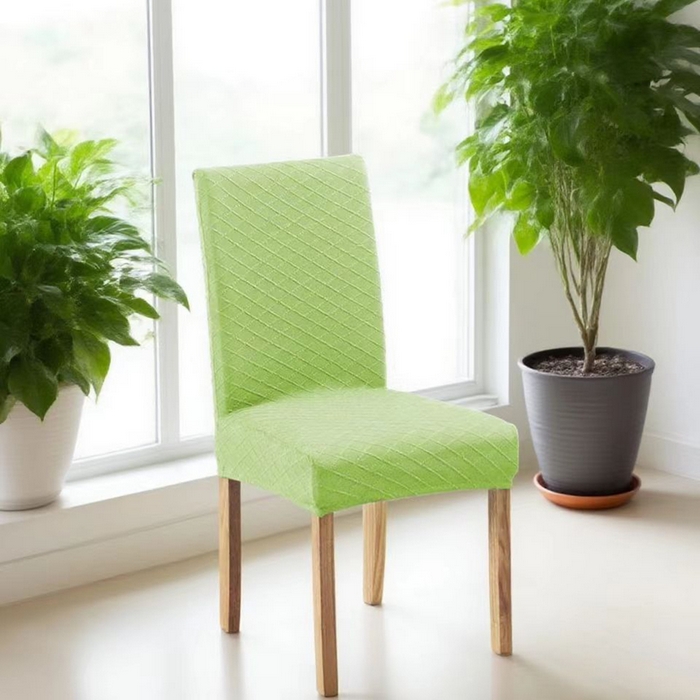 91家纺网 家纺一手货源 找家纺 （总）壹零特色家纺 菱形格一体办公室椅套 转椅椅套子 通用餐桌椅子套