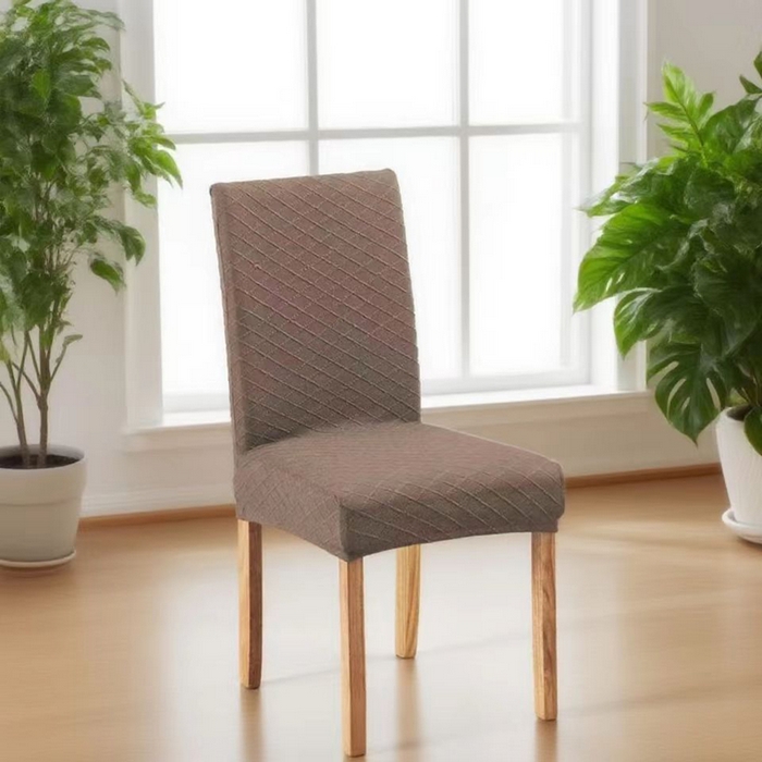 91家纺网 家纺一手货源 找家纺 （总）壹零特色家纺 菱形格一体办公室椅套 转椅椅套子 通用餐桌椅子套