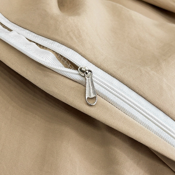 91家纺网 家纺一手货源 找家纺 库里梦家纺 2025新款高精密斜纹棉刺绣四件套-欧利系列 欧利-摩卡