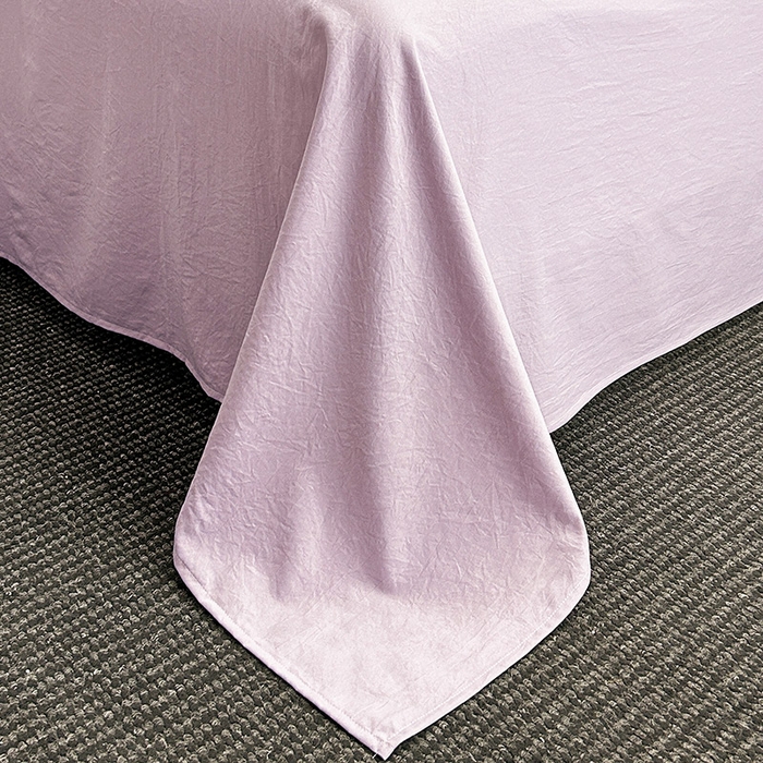 91家纺网 家纺一手货源 找家纺 库里梦家纺 2025新款高精密斜纹棉刺绣四件套-欧利系列 欧利-霞紫