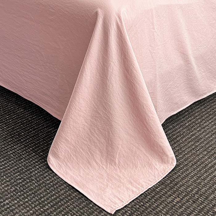 91家纺网 家纺一手货源 找家纺 库里梦家纺 2025新款高精密斜纹棉刺绣四件套-欧利系列 欧利-桃粉