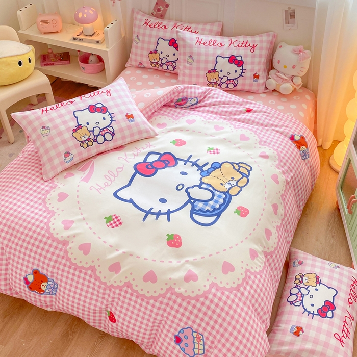 91家纺网 家纺一手货源 找家纺 （总）博雅 2025春夏新款全棉纯棉三丽欧新款大板四件套