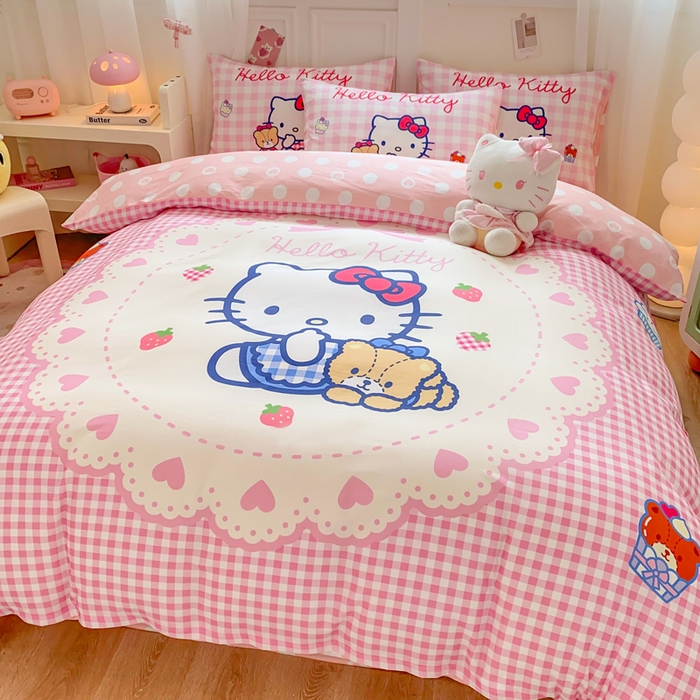 91家纺网 家纺一手货源 找家纺 （总）博雅 2025春夏新款全棉纯棉三丽欧新款大板四件套