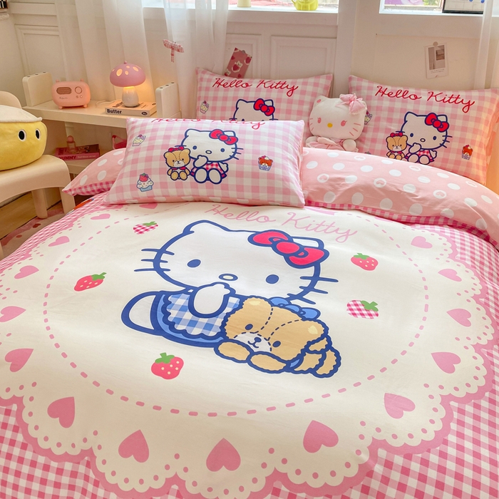 91家纺网 家纺一手货源 找家纺 （总）博雅 2025春夏新款全棉纯棉三丽欧新款大板四件套