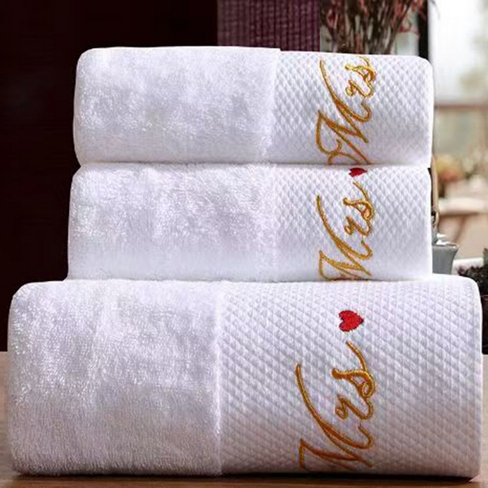 91家纺网 家纺一手货源 找家纺 （总）酒店宾馆专用毛巾浴巾民宿专用纯棉吸水白色柔软刺绣新款