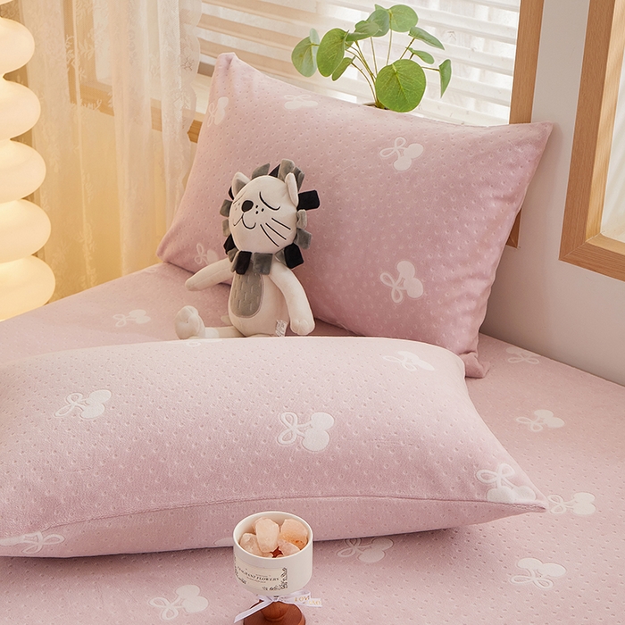 91家纺网 家纺一手货源 找家纺 （总）楼兰公主 2025新款雕花绒床笠