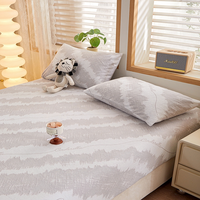 91家纺网 家纺一手货源 找家纺 楼兰公主 2025新款雕花绒床笠 仙度瑞拉