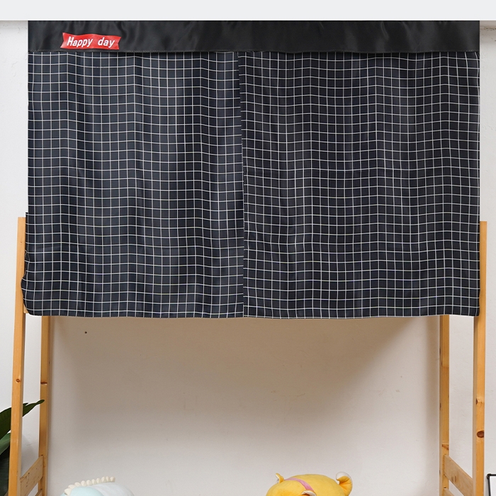 91家纺网 家纺一手货源 找家纺 （总）棉姐 床帘蚊帐2025新款 学生床帘蚊帐床帘 强遮光三层彩画上下铺宿舍床帘