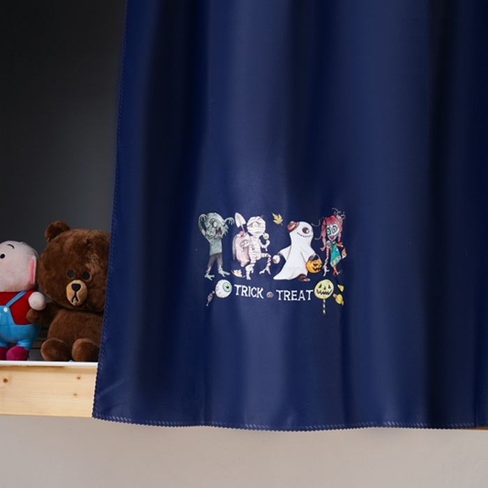 91家纺网 家纺一手货源 找家纺 棉姐 床帘蚊帐 学生床帘蚊帐床帘 强遮光三层彩画上下铺宿舍床帘2024新款 萌猫