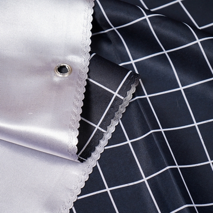 91家纺网 家纺一手货源 找家纺 棉姐 床帘蚊帐 2025新款学生床帘蚊帐床帘 强遮光三层彩画上下铺宿舍床帘 黑格