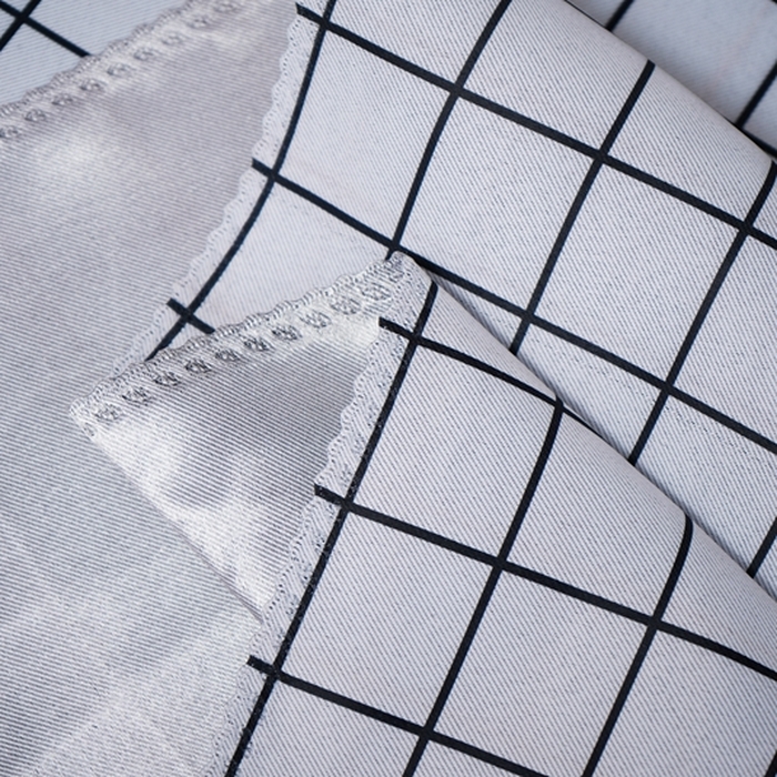 91家纺网 家纺一手货源 找家纺 棉姐 床帘蚊帐 2025新款学生床帘蚊帐床帘 强遮光三层彩画上下铺宿舍床帘白格