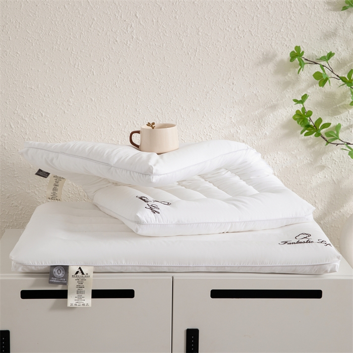 91家纺网 家纺一手货源 找家纺 （总）仁宇枕业 2025新款新品全棉A类母婴级儿童学生成人新疆棉花低枕头枕芯