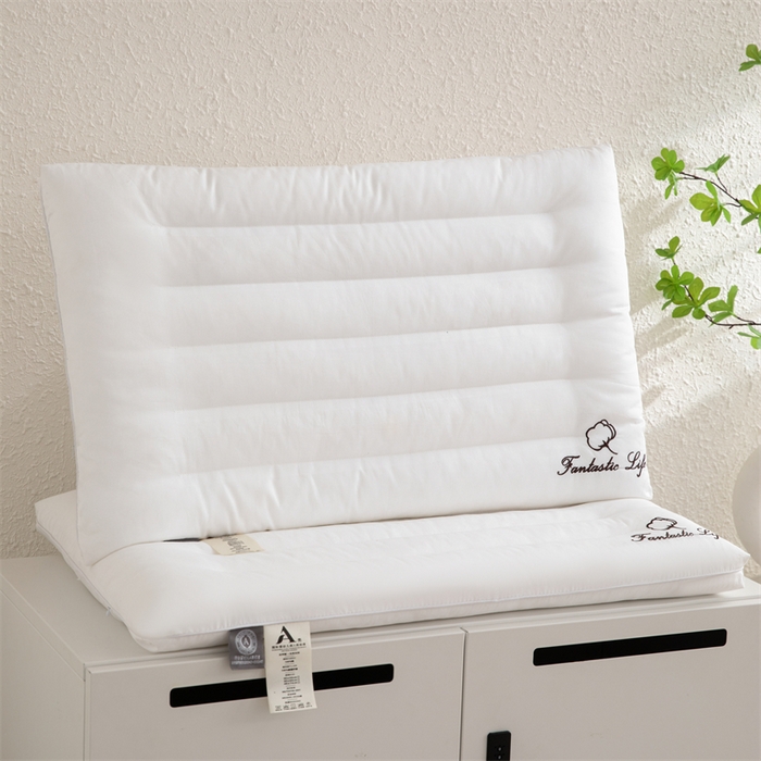 91家纺网 家纺一手货源 找家纺 （总）仁宇枕业 2025新款新品全棉A类母婴级儿童学生成人新疆棉花低枕头枕芯